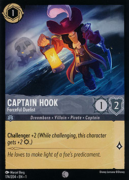 Captain Hook - Forceful Duelist
