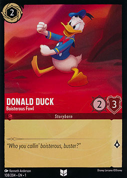 Donald Duck - Boisterous Fowl