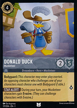 Donald Duck - Musketeer