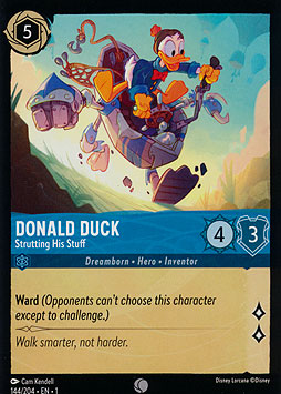 Donald Duck - Strutting His Stuff