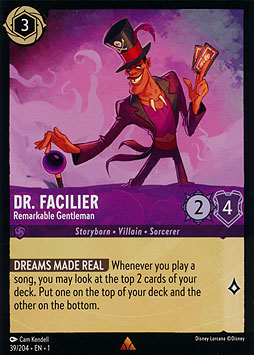 Dr. Facilier - Remarkable Gentlema
