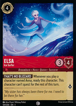 Elsa - Ice Surfer