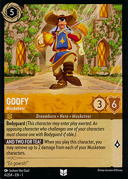 Goofy - Musketeer