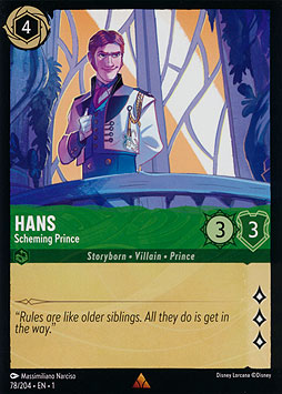 Hans - Scheming Prince