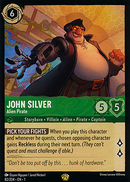 John Silver - Alien Pirate