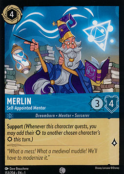 Merlin - Self-Appointed Mentor