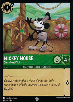Mickey Mouse - Steamboat Pilot