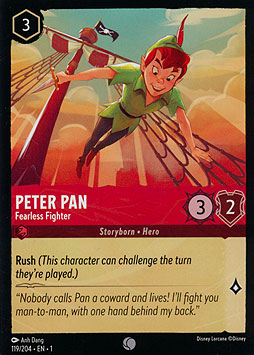 Peter Pan - Fearless Fighter