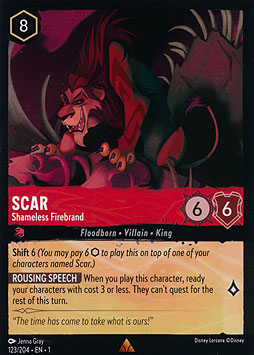 Scar - Shameless Firebrand