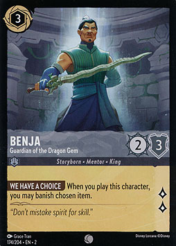 Benja - Guardian of the Dragon Gem