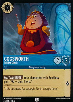 Cogsworth - Talking Clock