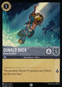 Donald Duck - Deep-Sea Diver