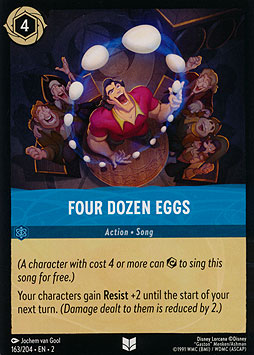 Four Dozen Eggs