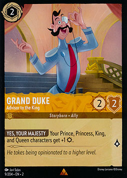 Grand Duke - Advisor to the King
