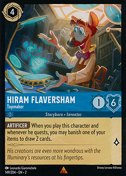Hiram Flaversham - Toymaker