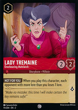 Lady Tremaine - Overbearing Matriarch