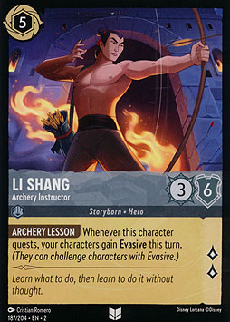 Li Shang - Archery Instructor