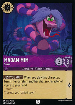 Madam Mim - Snake