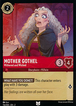 Mother Gothel - Withered and Wicked