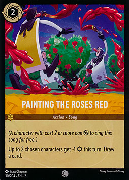 Painting the Roses Red