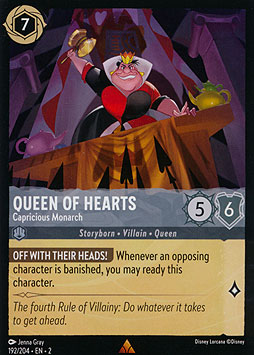 Queen of Hearts - Capricious Monarch