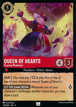 Queen of Hearts - Sensing Weakness