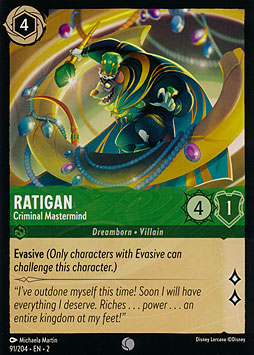 Ratigan - Criminal Mastermind