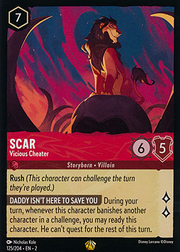 Scar - Vicious Cheater