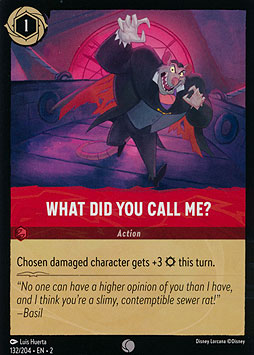 What Did You Call Me?
