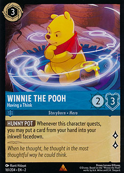 Winnie the Pooh - Having a Think