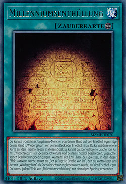 Milleniumsenthüllung