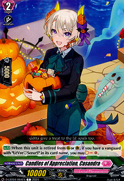 Candies of Appreciation, Casandra
