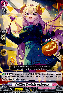 Chilling Tonight, Nebirona