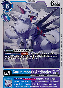 Garurumon (X Antibody)