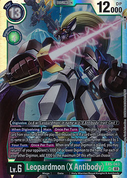 Leopardmon (X Antibody)