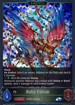 Ruby Falcon (Evolved)