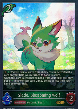 Slade, Blossoming Wolf