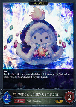 Wingy, Chirpy Gemstone (Evolved)
