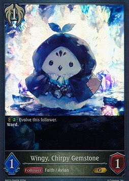 Wingy, Chirpy Gemstone