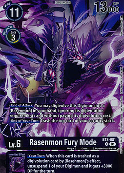 Rasenmon Fury Mode