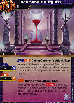 Red Sand Hourglass