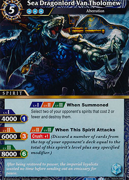 Sea Dragonlord Van Tholomew