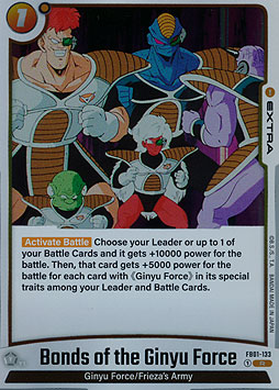 Bonds of the Ginyu Force