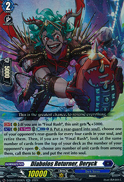 Diabolos Returner, Deryck