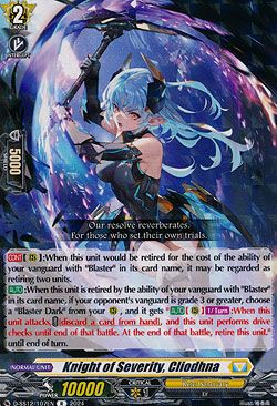 Knight of Severity, Cliodhna