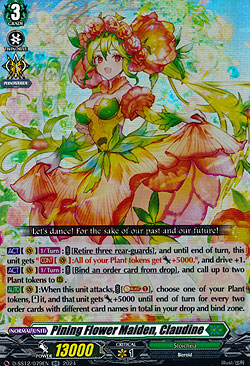 Pining Flower Maiden, Claudine