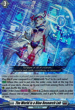 The World is a Blue Research Lab