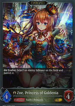 Zoe, Princess of Goldenia (Evolved)
