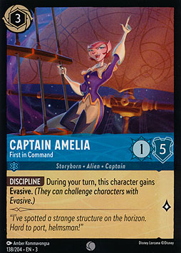 Captain Amelia - First in Command