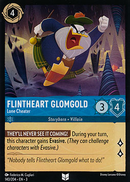 Flintheart Glomgold - Lone Cheater